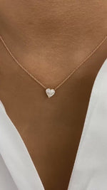 Summer 1.0 Heart Lab-Grown Diamond Solitaire, Chain Pendant