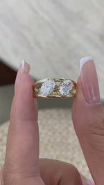 Zara 1.9 Oval Lab-Grown Diamond Toi  Moi, Special Ring