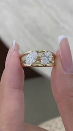 Zara 1.7 Oval Lab-Grown Diamond Toi  Moi, Special Ring