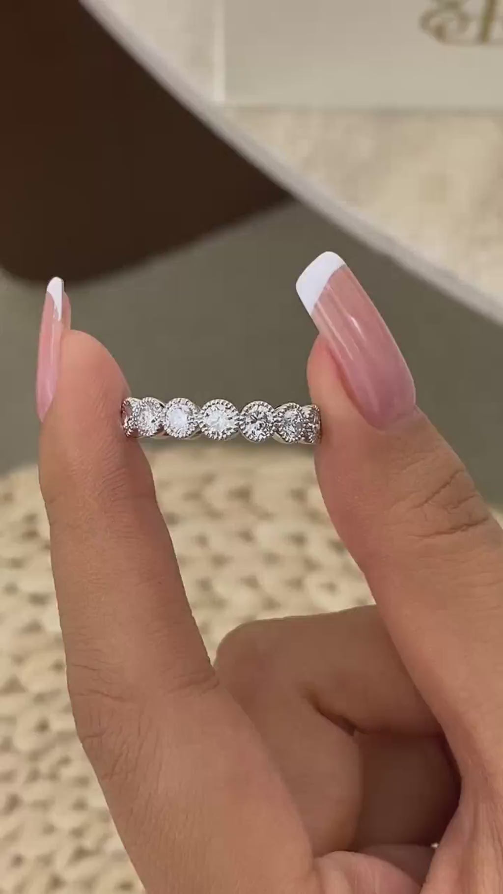 Janine 2.2 Round Lab-Grown Diamond Eternity, Special Ring