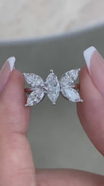 Teagan 1.8 Marquise Lab-Grown Diamond Halo, Special Ring