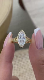 Lana 2 Marquise Lab-Grown Diamond Solitaire, Special Ring