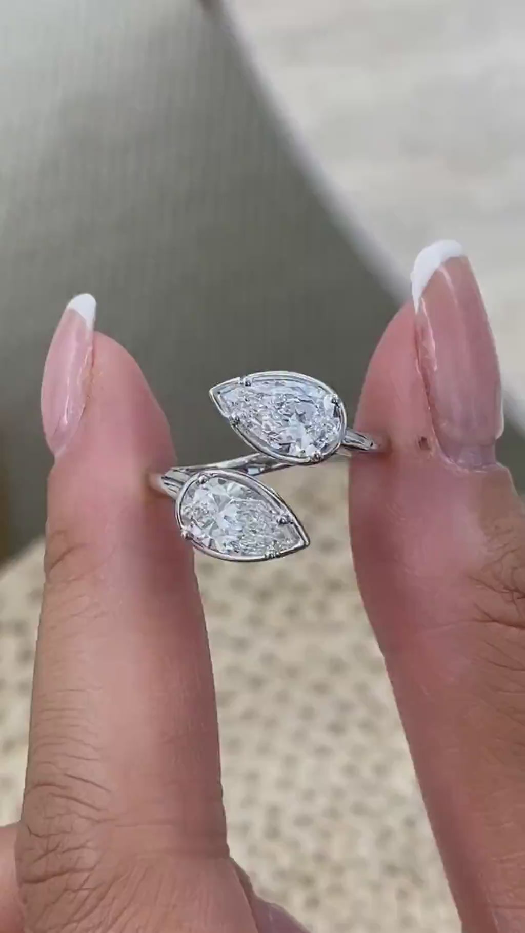 Grace 2.1 Lab-Grown Diamond Special, Toi & Moi Ring
