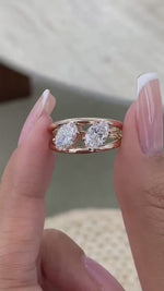 Zara 1.6 Oval Lab-Grown Diamond Toi  Moi, Special Ring