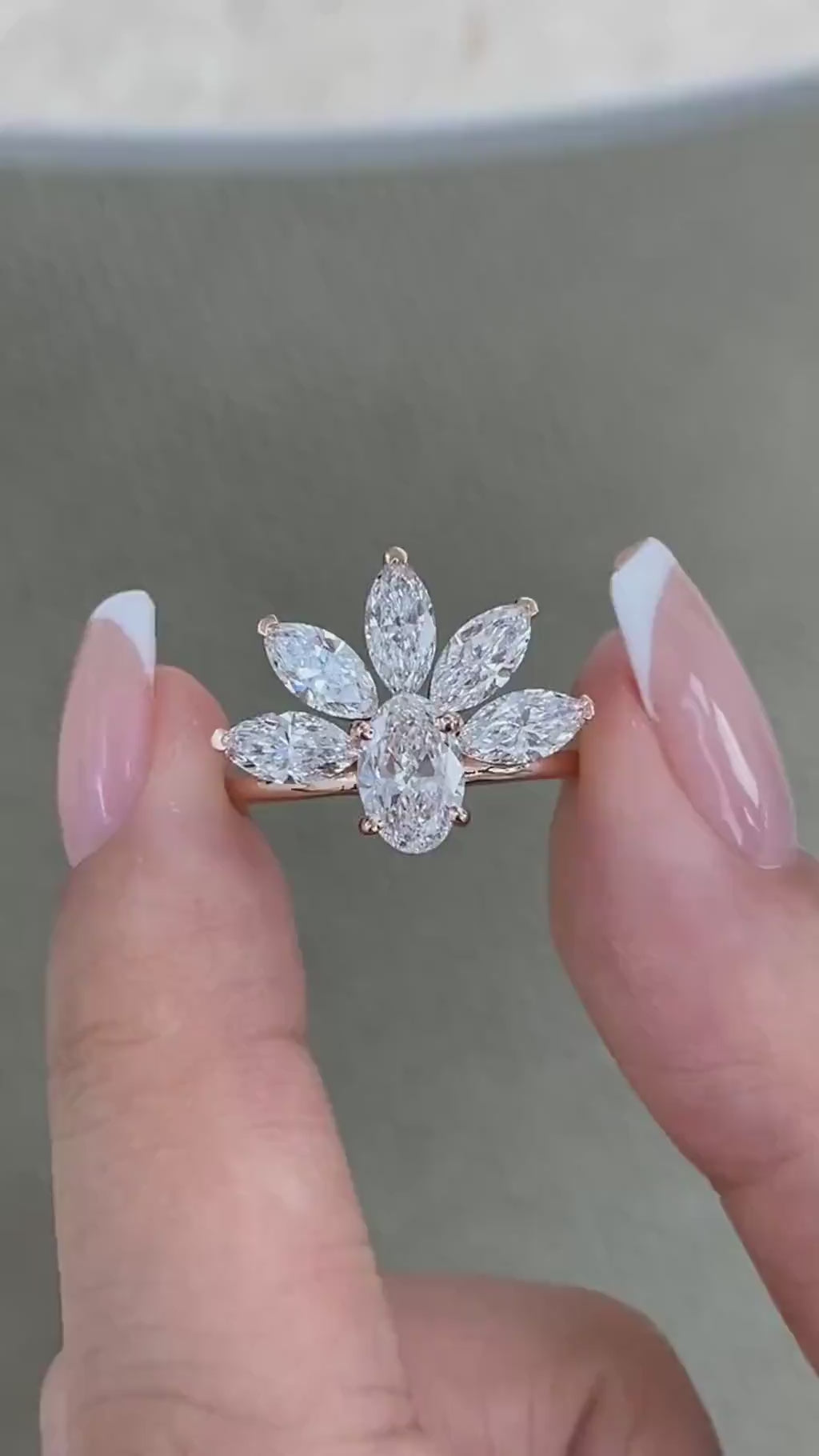 Shelby 2.5 Oval Lab-Grown Diamond Special, Halo Ring