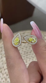 Aleah 1.8 Pear Lab-Grown Diamond Halo, Special Ring