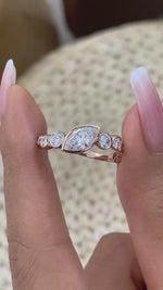 Jane 1.5 Marquise Lab-Grown Diamond Half-Eternity, Special Ring