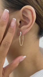 Emilia 1.2 Round Lab-Grown Diamond Special, Drop Earrings