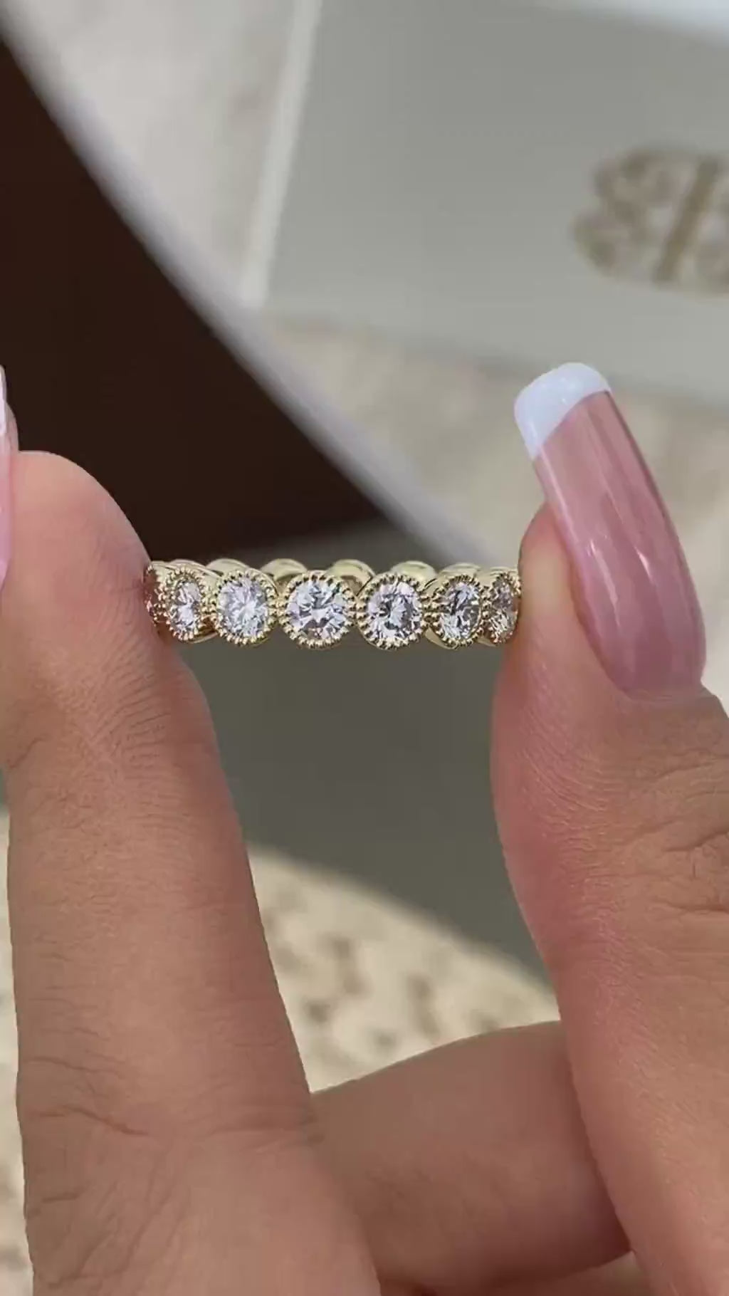 Janine 2.2 Round Lab-Grown Diamond Eternity, Special Ring