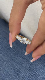 Isla 2.5 Round Lab-Grown Diamond Side Stone, Special Ring