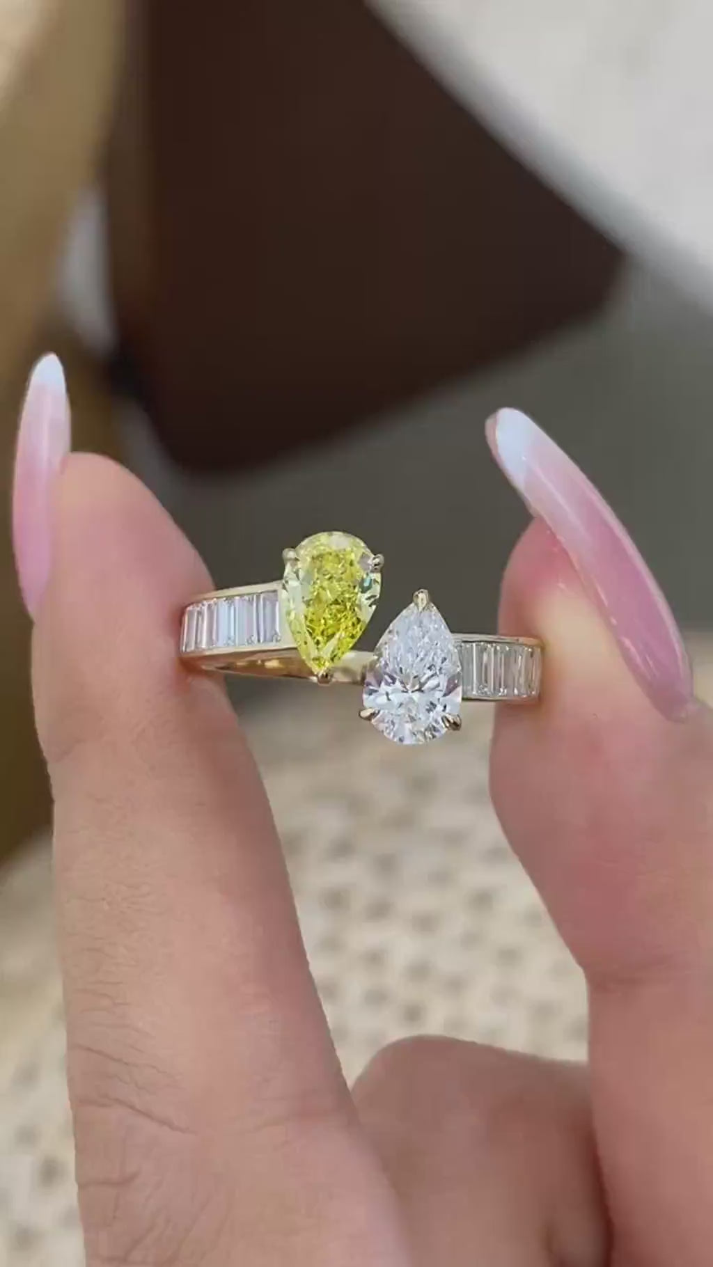 Monroe 2.5 Pear Lab-Grown Diamond Special Ring