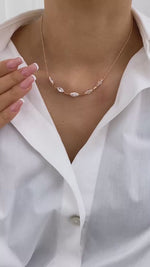 Eve 2.8 Marquise Lab-Grown Diamond Chain, Station Necklace