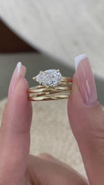 Lydia 1.6 Pear Lab-Grown Diamond Solitaire, Special Ring