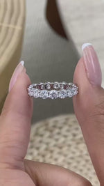 Irene 3.2 Round Lab-Grown Diamond Eternity Ring