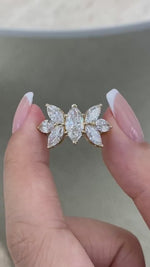 Willa 3.3 Marquise Lab-Grown Diamond Halo, Special Ring